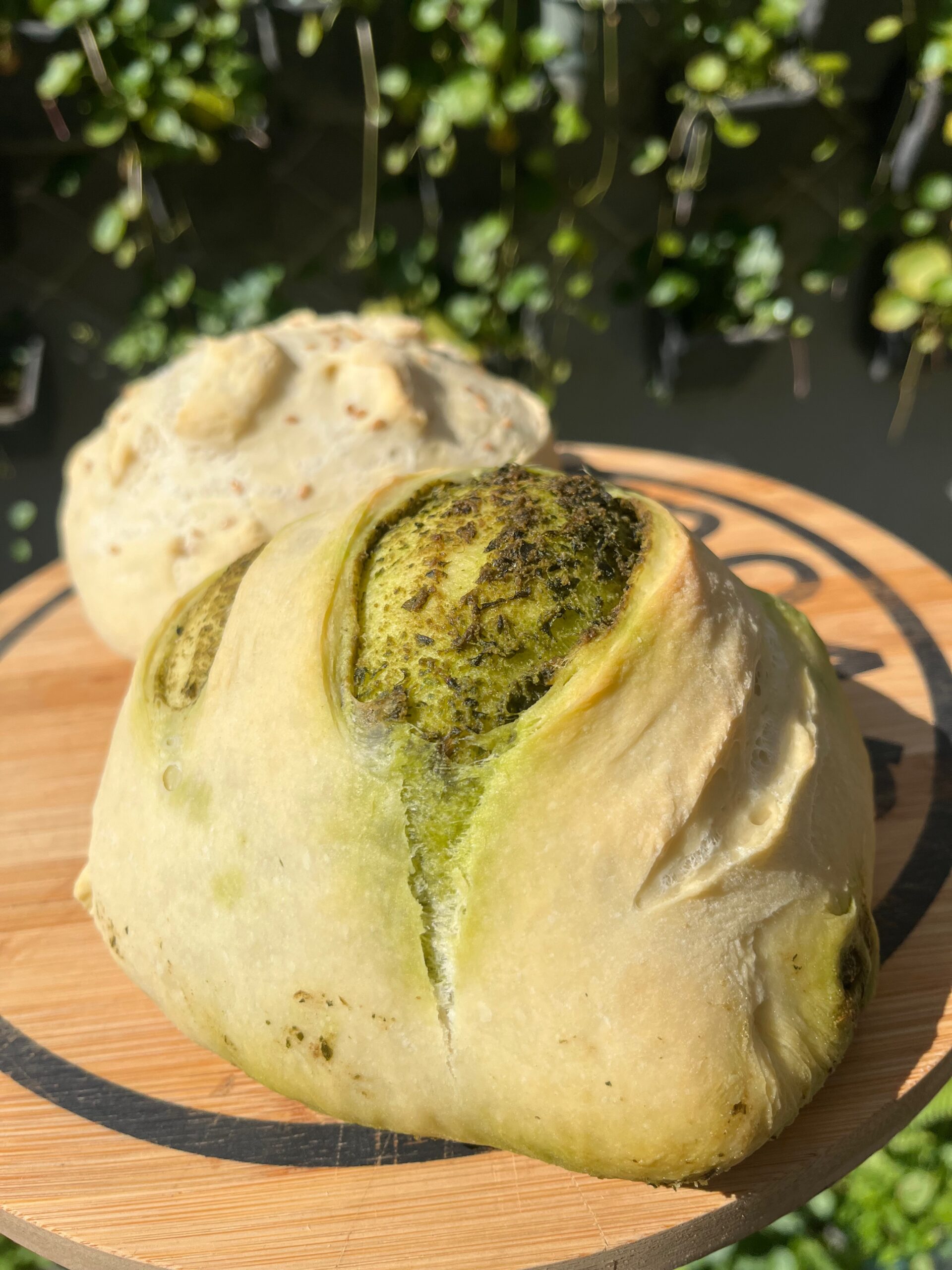 Fresh Pesto Bread