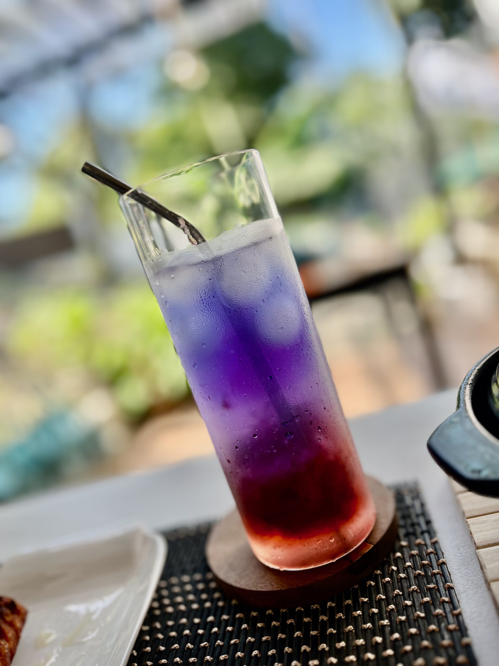 Butterfly Pea & Strawberry Iced Tea